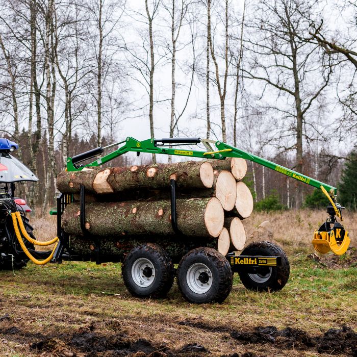 6 tonnin metsävaunu, paketti 1