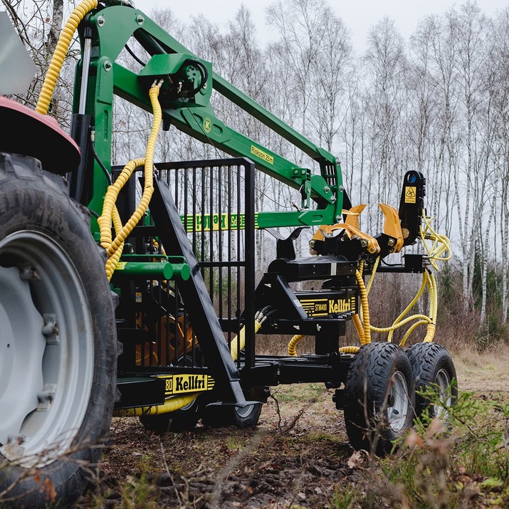 7 tonnin metsävaunu, paketti 1