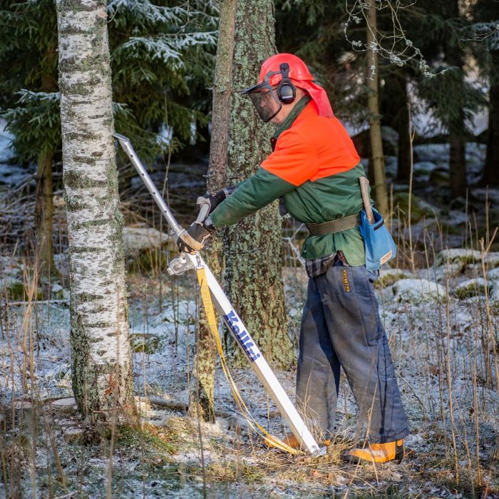 Kaatoavustin, alumiininen