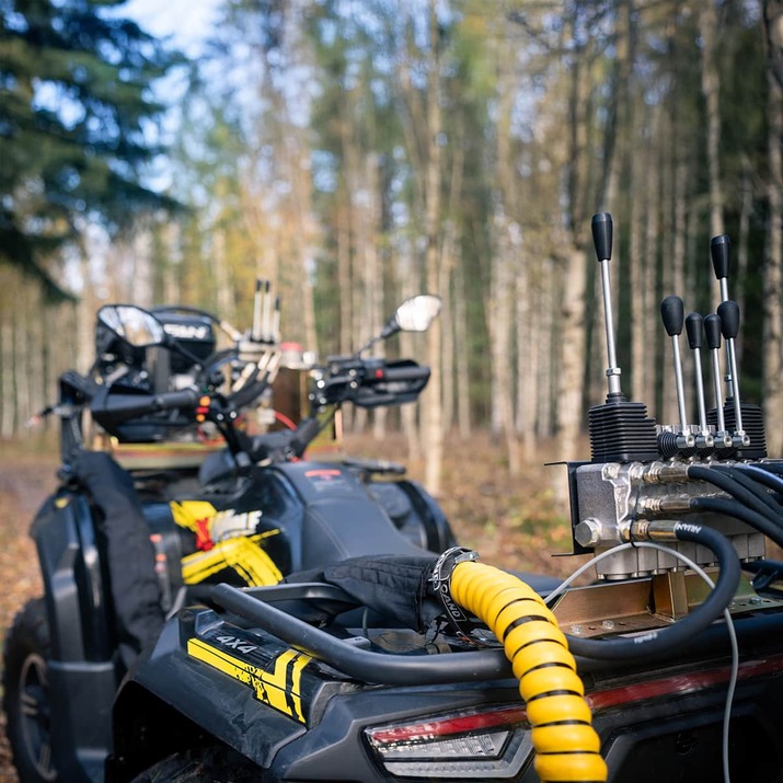 Metsävaunu ATV FT36-2T