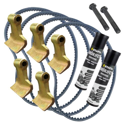 1,8 m:n ja 2,2 m:n piennarleikkurien huoltosarja