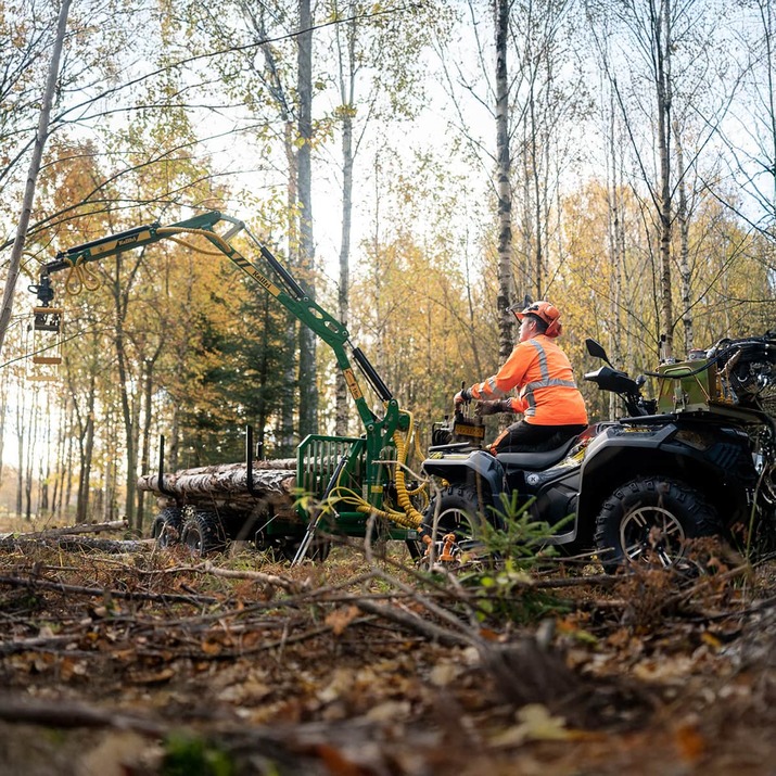 Metsävaunu ATV FT36-2T