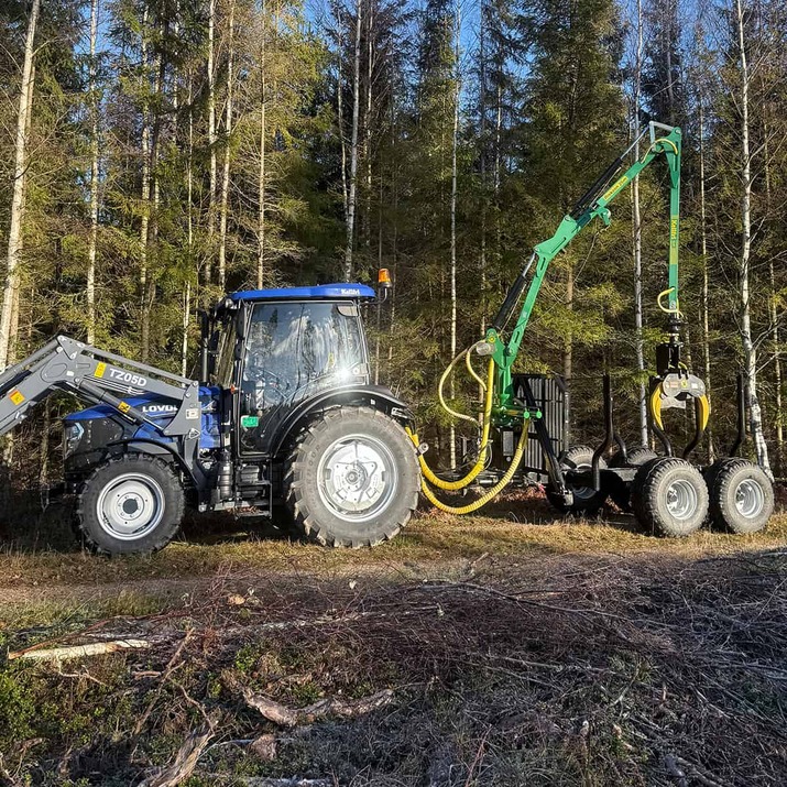 6 tonnin metsävaunu, paketti 2