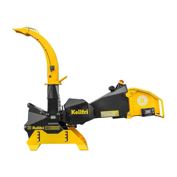 Haketin 150, jossa on hydraulinen syöttö