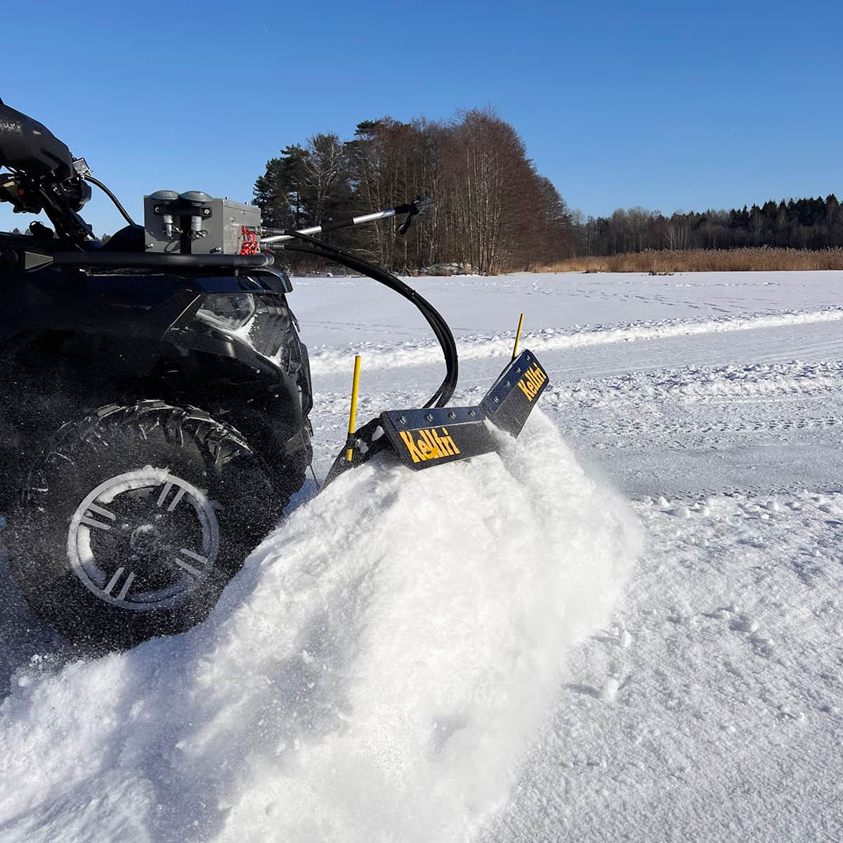 ATV-Nivelaura 150 cm hydraulikoneikolla ja sylinterillä