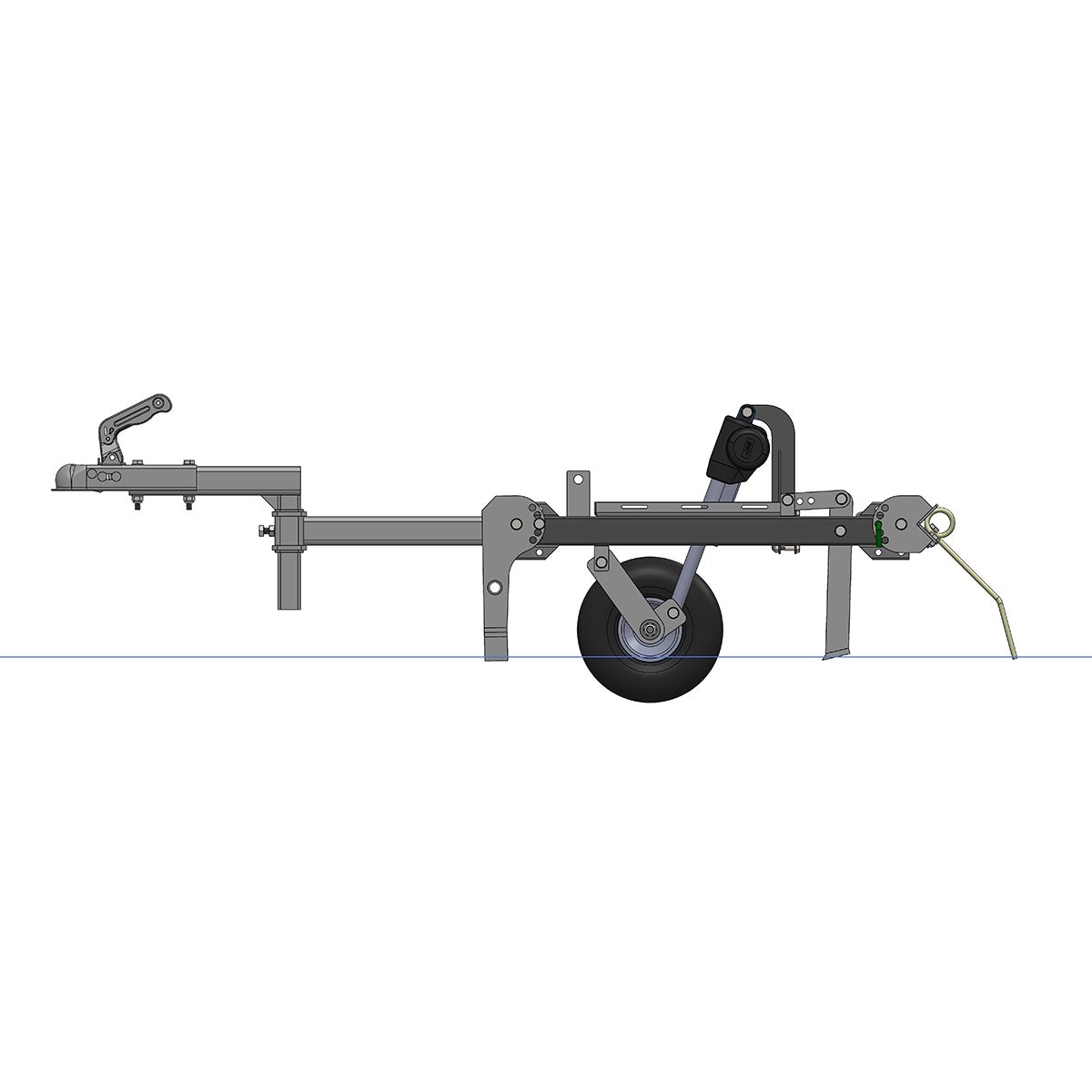 Sähkösylinteri pihaharavaan ATV GH2UG