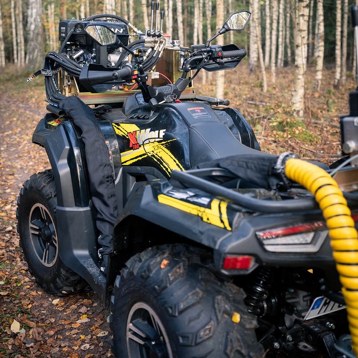Metsävaunu ATV FT36-2T