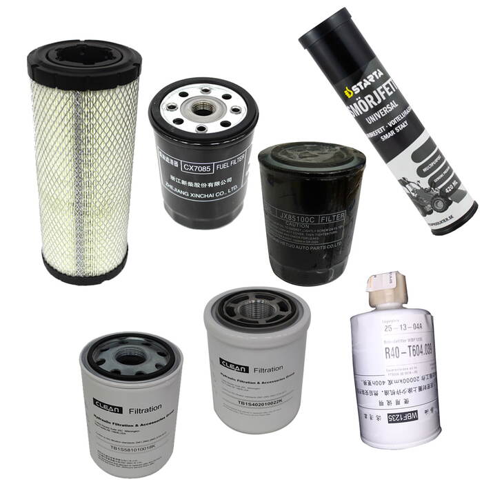 Huoltosarja traktoriin TBM504C Stage 3, Suuri