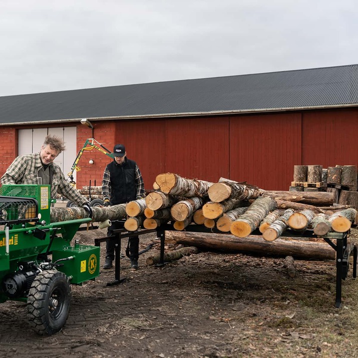 Hydraulinen tukkipöytä
