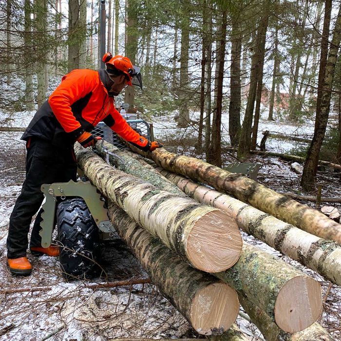 Kippi- ja metsävaunu ATV PRO, Tower2+