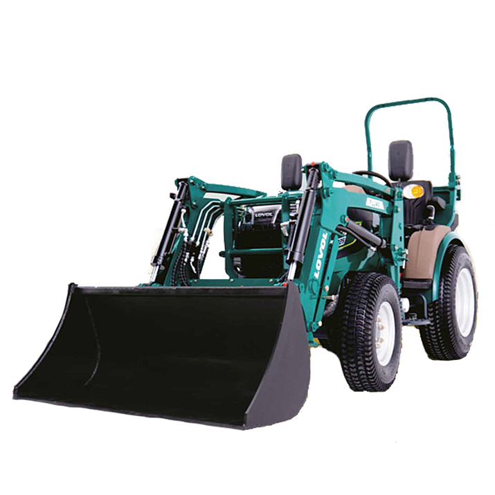Kompaktitraktori Lovol 25 hv etukuormaajalla, ilman ohjaamoa 
