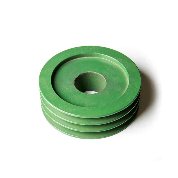 3-urainen hihnapyörä d=155 mm (ylempi) sänkimurskaimeen