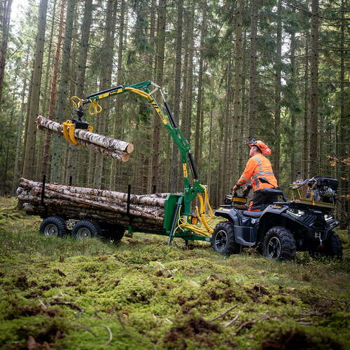 Metsävaunu ATV FT36DFR-2T