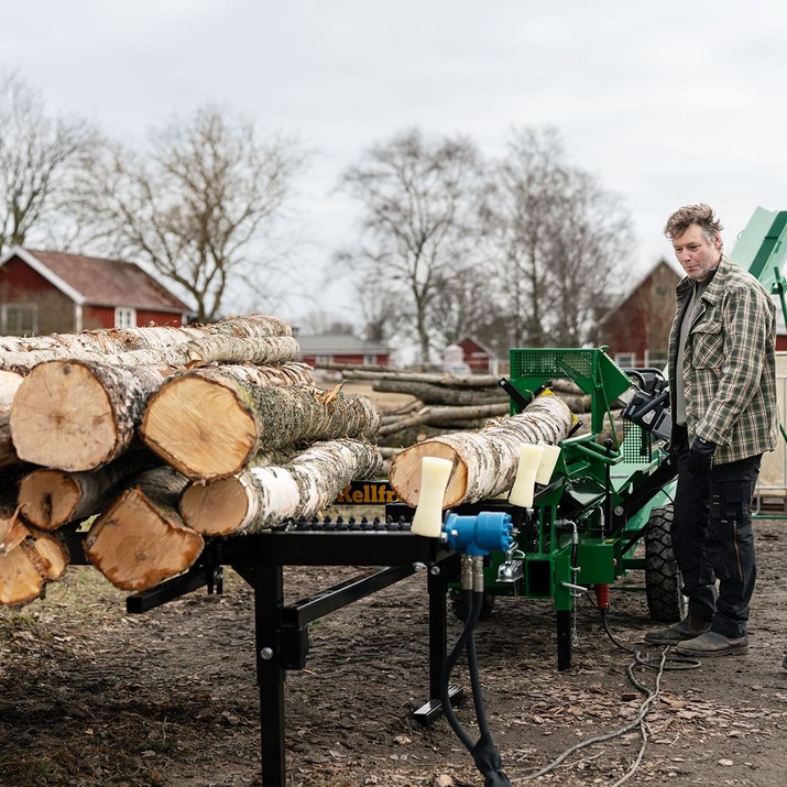 Hydraulinen tukkipöytä