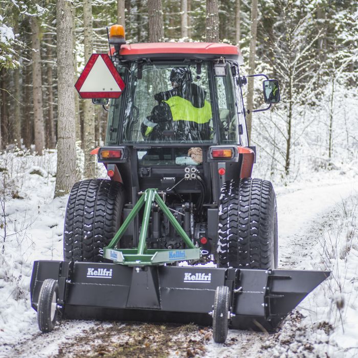 Takalana 2,1 m, sis. pyörät