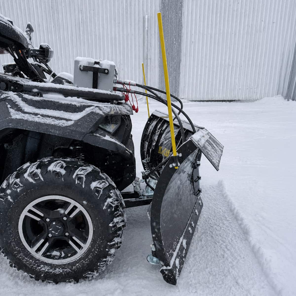ATV-Nivelaura 150 cm hydraulikoneikolla ja sylinterillä