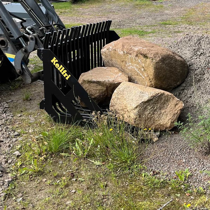 Kivitalikko 1,5 m, pultattu Trima-kiinnike