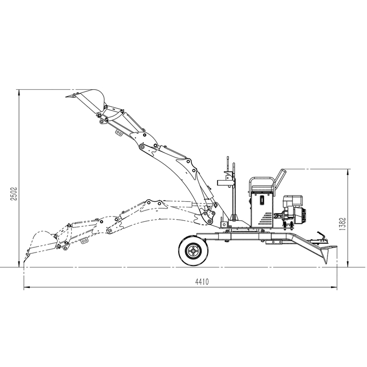 Kaivuulaite 360 ATV