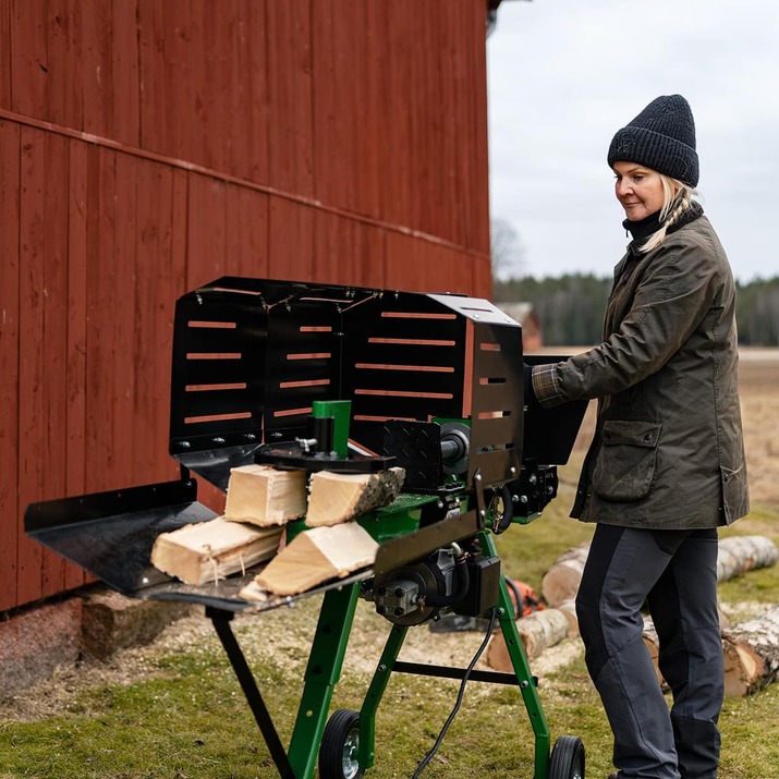 Halkaisukone, sähkökäyttöinen, 7 tonnia, 50 cm