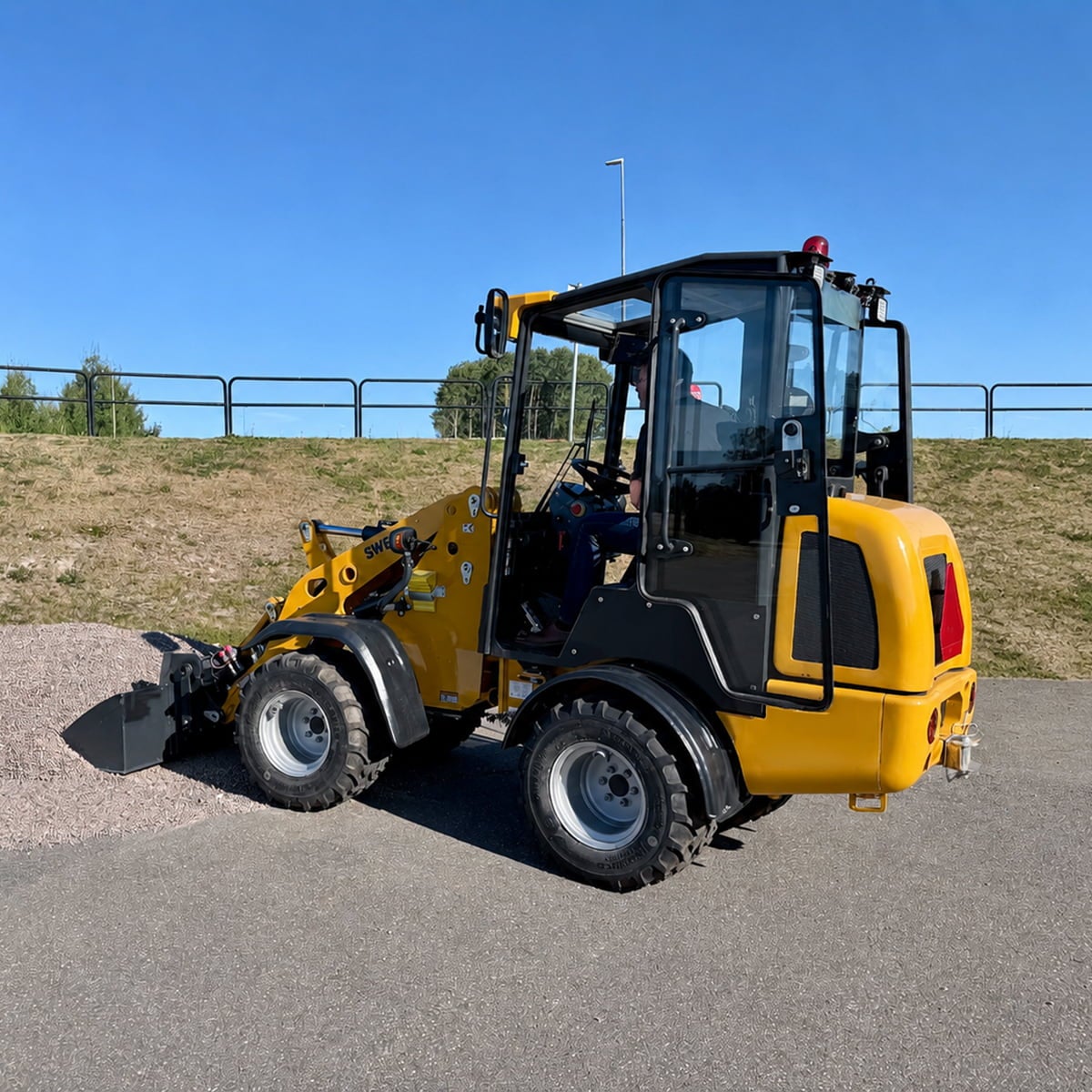Pyöräkuormaaja Swekip 1550 Electric