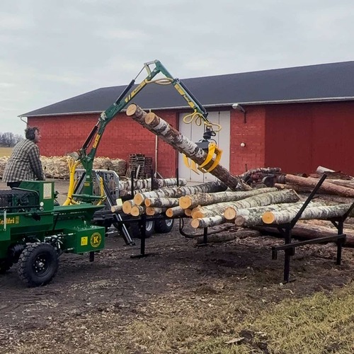 Hydraulinen tukkipöytä