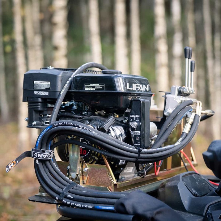 Metsävaunu ATV FT36-2T