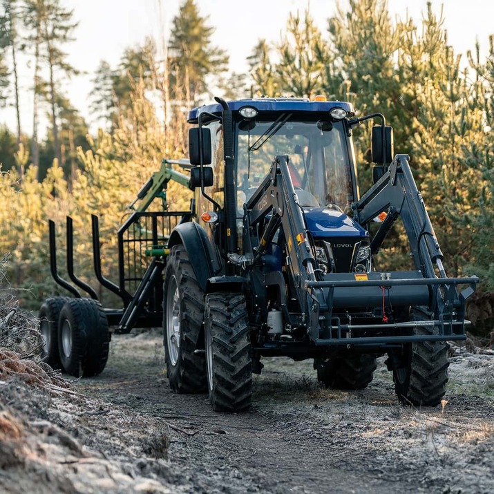 6 tonnin metsävaunu, paketti 1