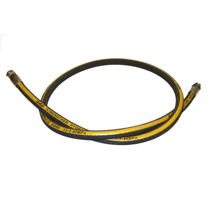 Hydrauliletku 3/8" IR 3/8" Suora - 650 mm - Banjo 18 mm