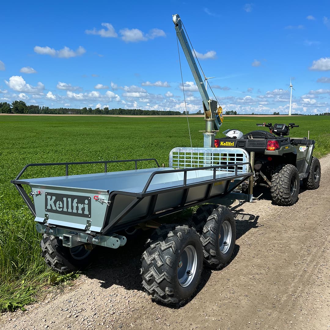Kippi- ja metsävaunu ATV PRO, Tower2+ - Kellfri