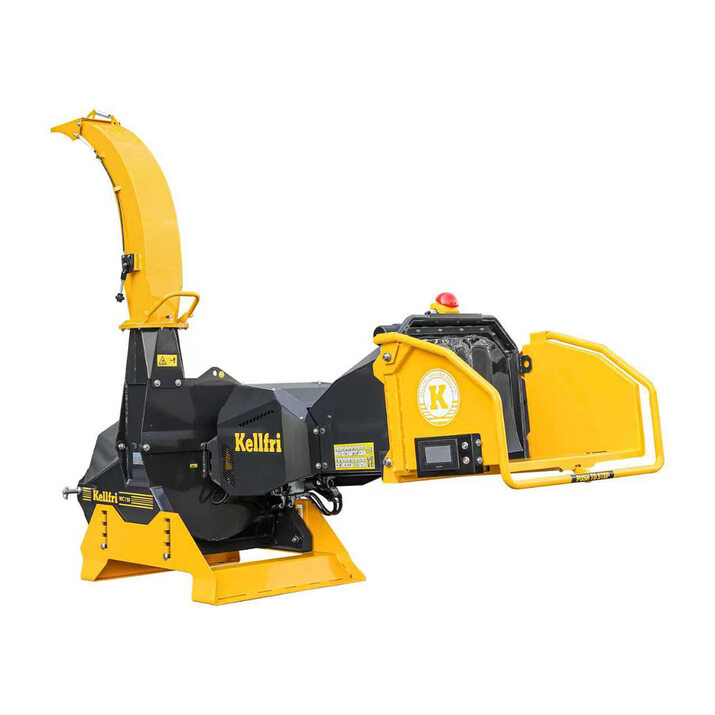 Haketin 150, jossa on hydraulinen syöttö