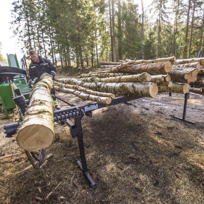 Hydraulinen tukkipöytä