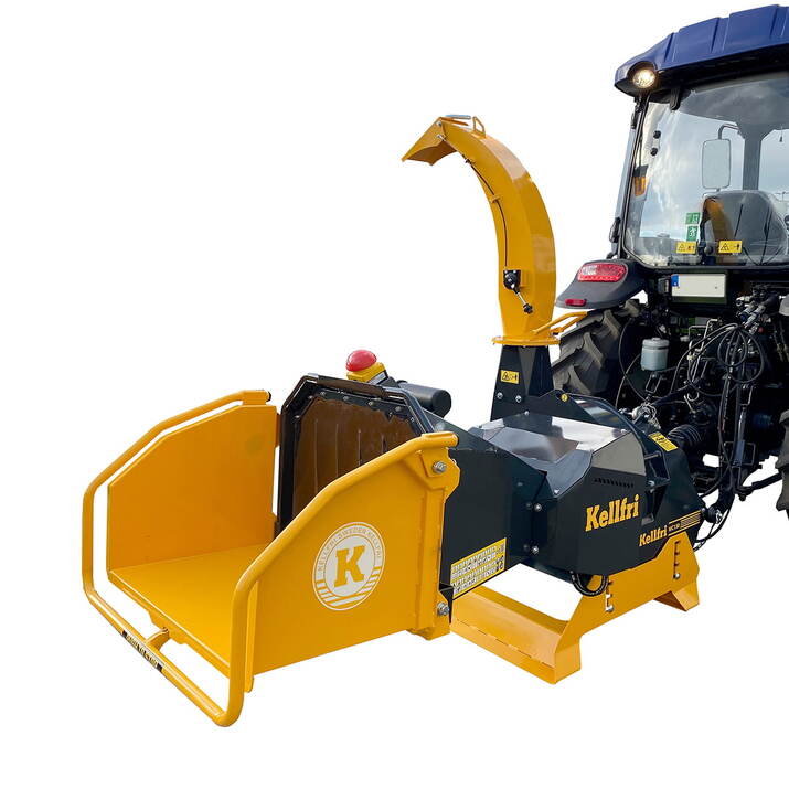 Haketin 150, jossa on hydraulinen syöttö