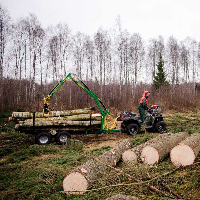 2 tonnin metsävaunu, Paketti 10