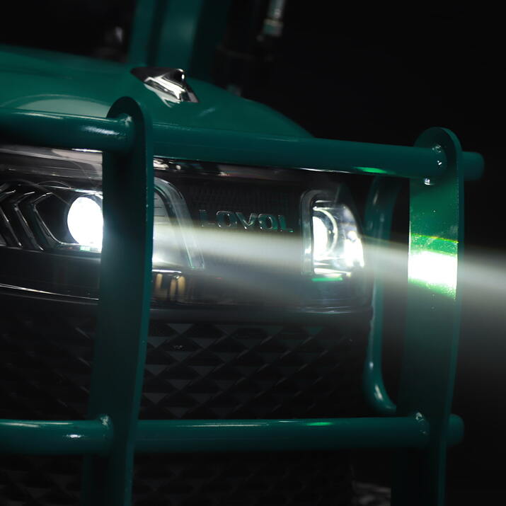 Kompaktitraktori Lovol 25 hv etukuormaajalla, ilman ohjaamoa 