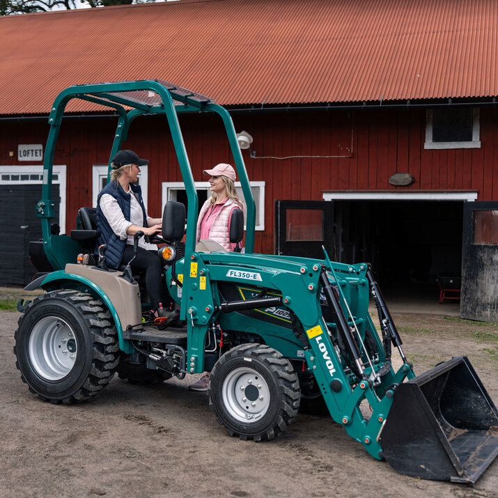 Kompaktitraktori Lovol 25 hv, ilman ohjaamoa