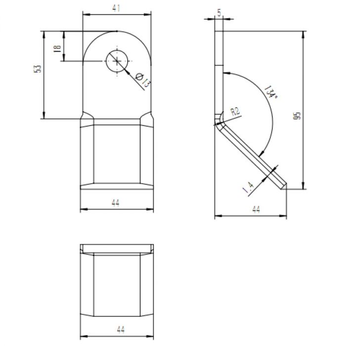 Y-terä 8-pack, VKMATV120H/150H/150HXL