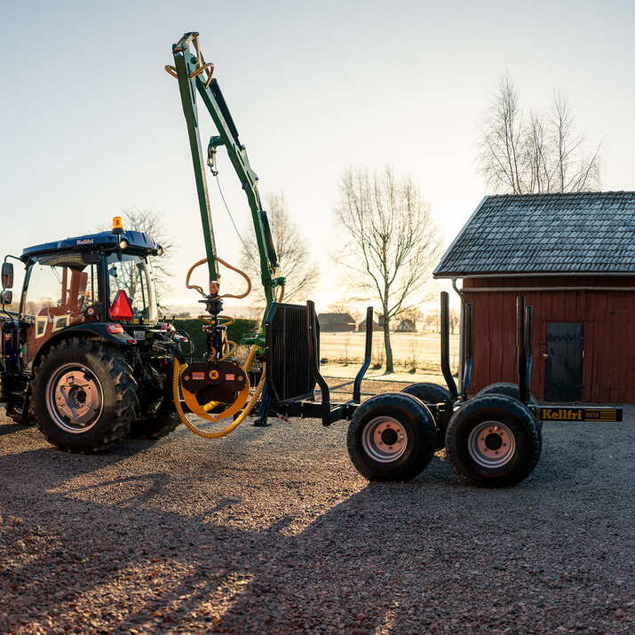 6 tonnin metsävaunu, paketti 1