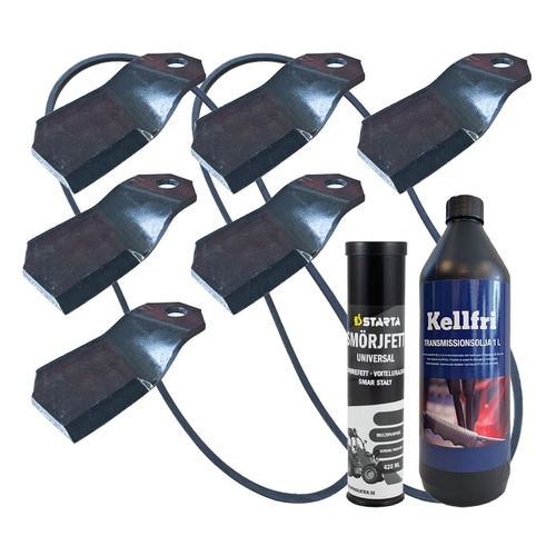 2,75 m:n kesantoleikkurin huoltosarja