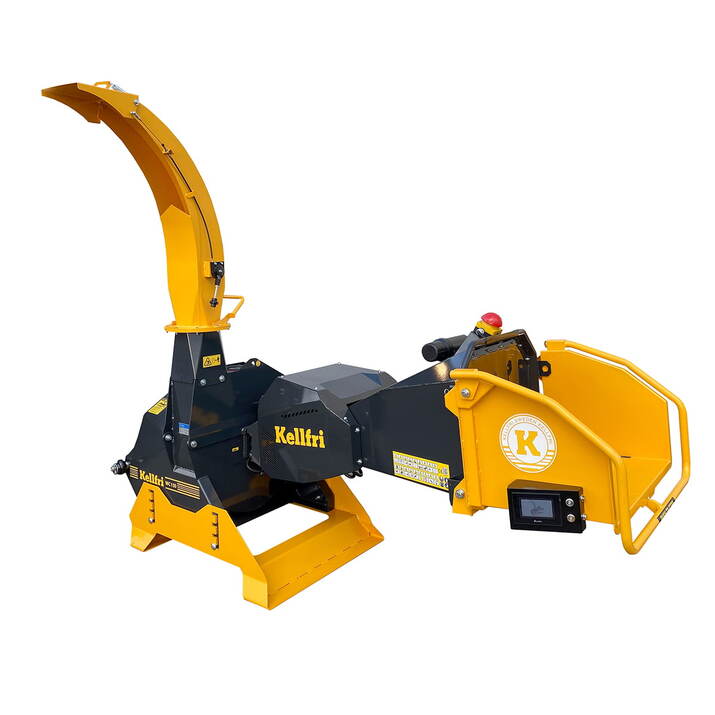 Haketin 150, jossa on hydraulinen syöttö