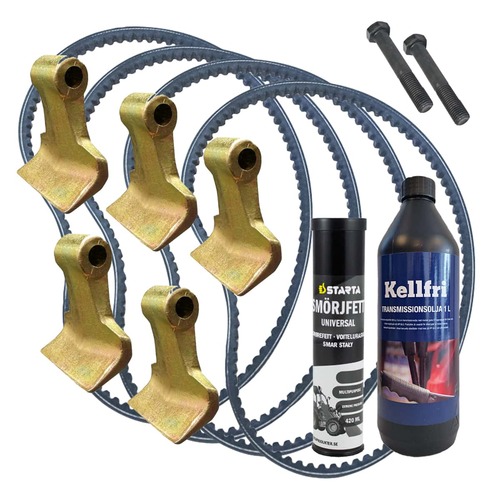 1,8 m:n ja 2,2 m:n piennarleikkurien huoltosarja