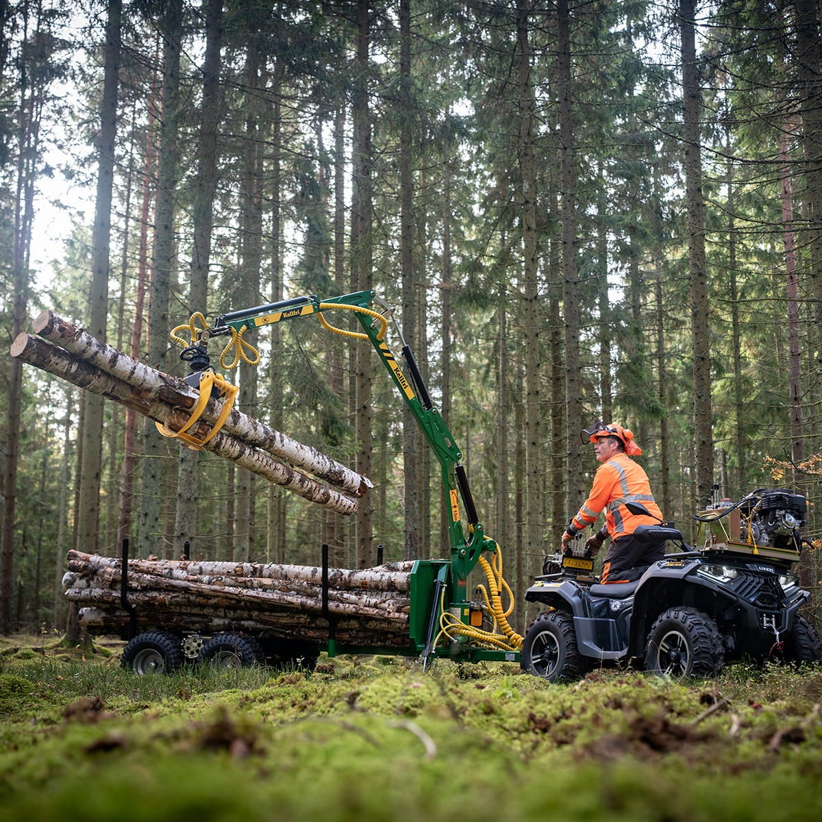 Metsävaunu ATV FT42DFR-2T