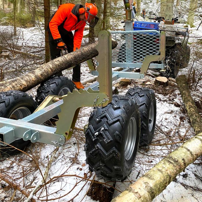 Kippi- ja metsävaunu ATV PRO, Tower2+