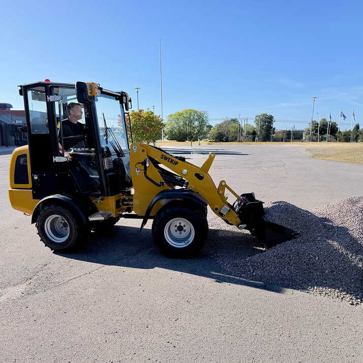 Pyöräkuormaaja Swekip 1550 Electric