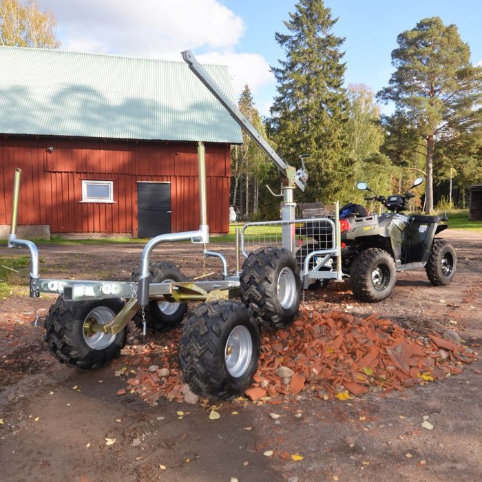 Pankosarja Metsävaunu mönkijälle, pyöreät pankot