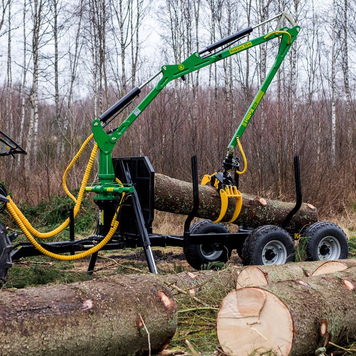 6 tonnin metsävaunu, paketti 2