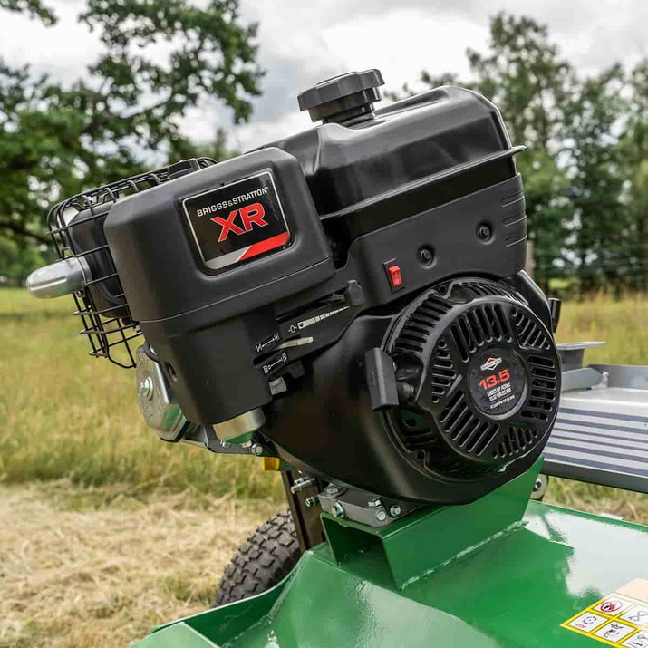 ATV-leikkuri luukulla ja sähköstartilla 1,5 m, Briggs and Stratton 13,5 hv 