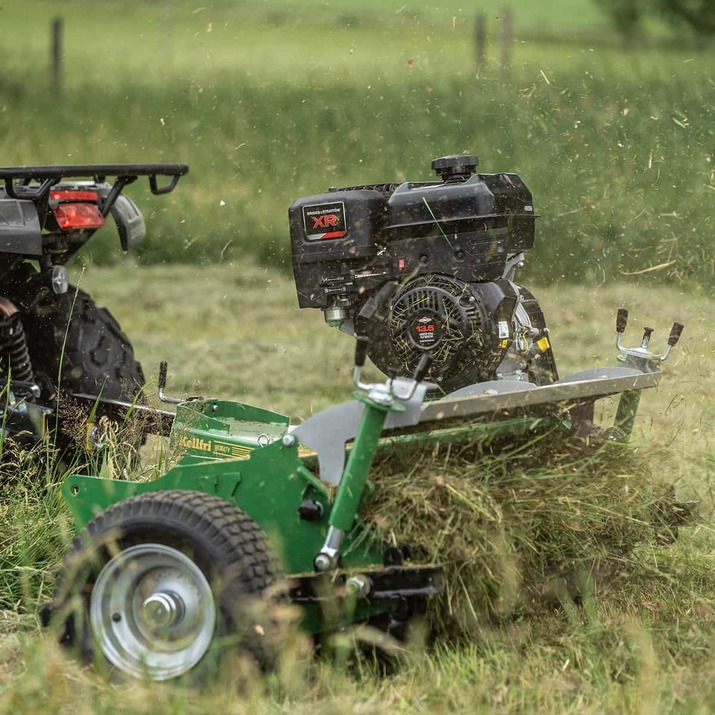 ATV-leikkuri luukulla ja sähköstartilla 1,5 m, Briggs and Stratton 13,5 hv 