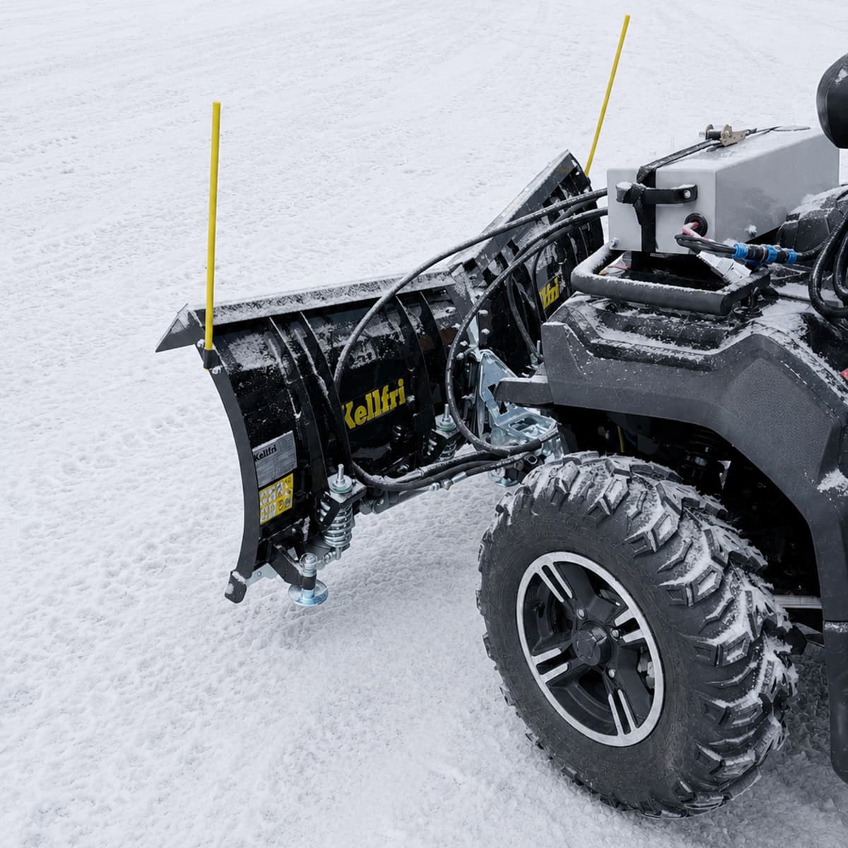 ATV-Nivelaura 150 cm hydraulikoneikolla ja sylinterillä