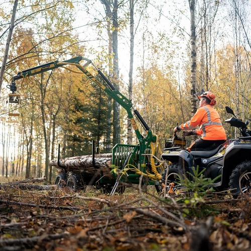 Metsävaunu ATV FT36-2T