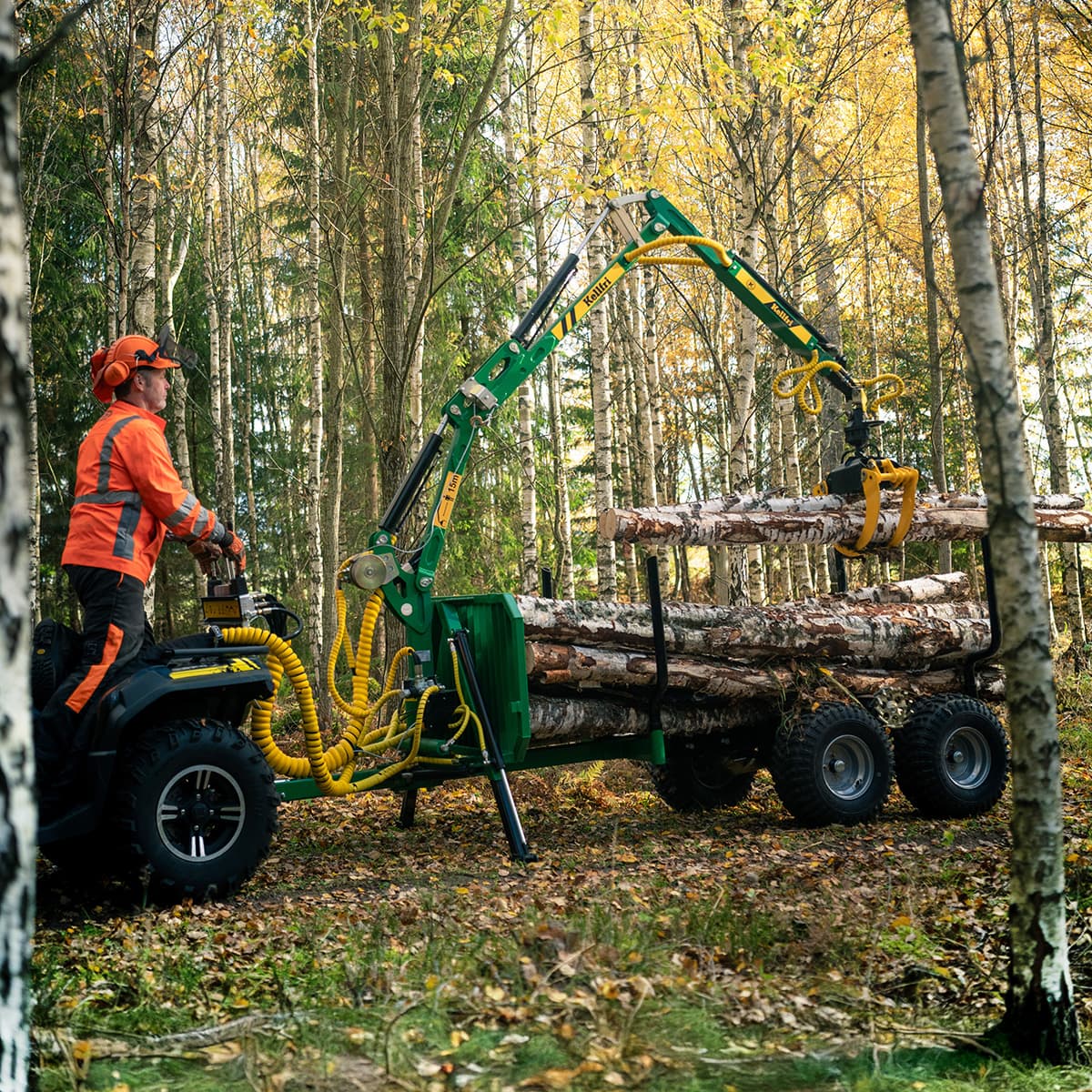 Metsävaunu ATV FT42DFR-2T